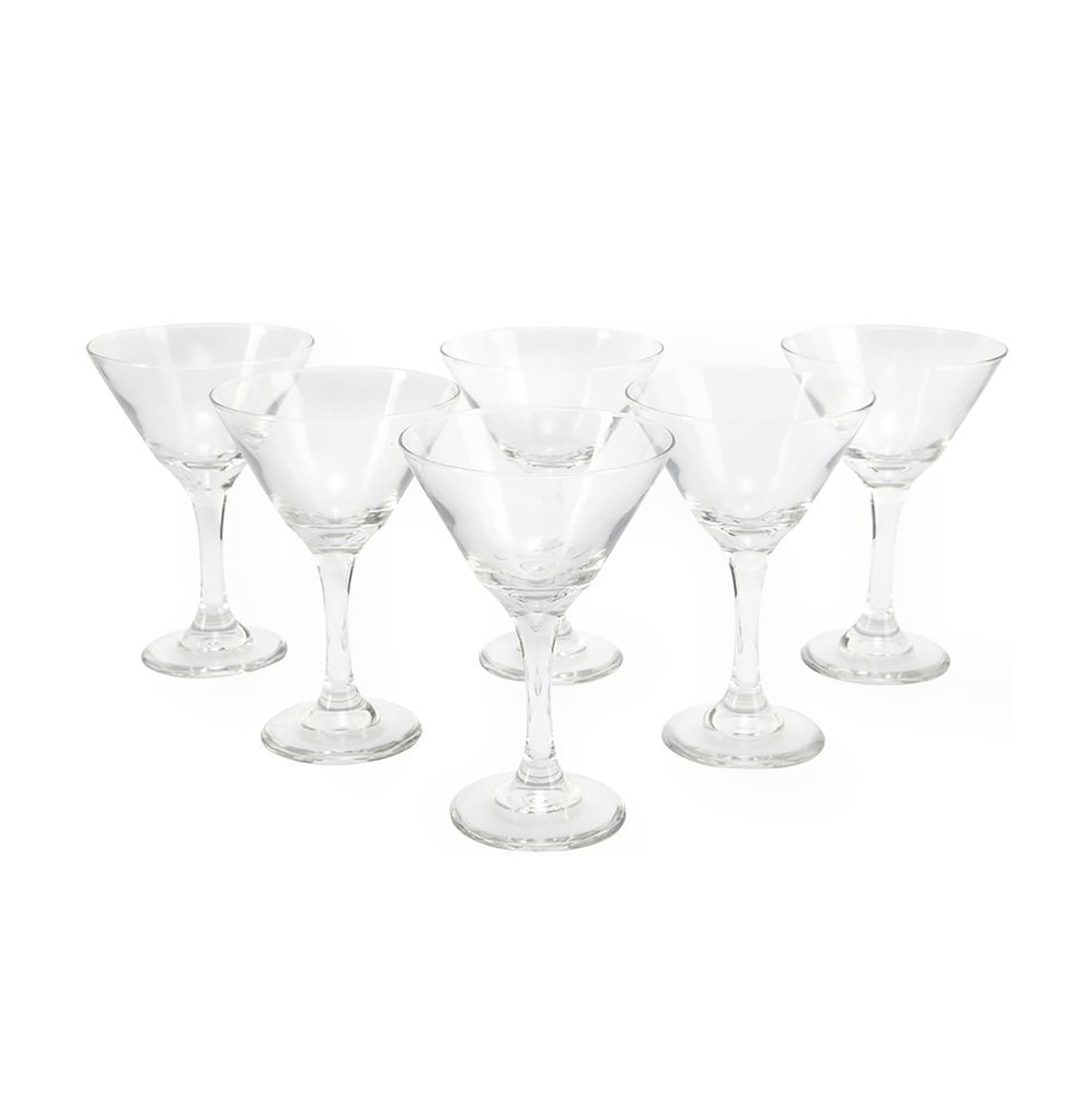 Martini 6 Piece Martini Glasses – Blomeyers Appliances